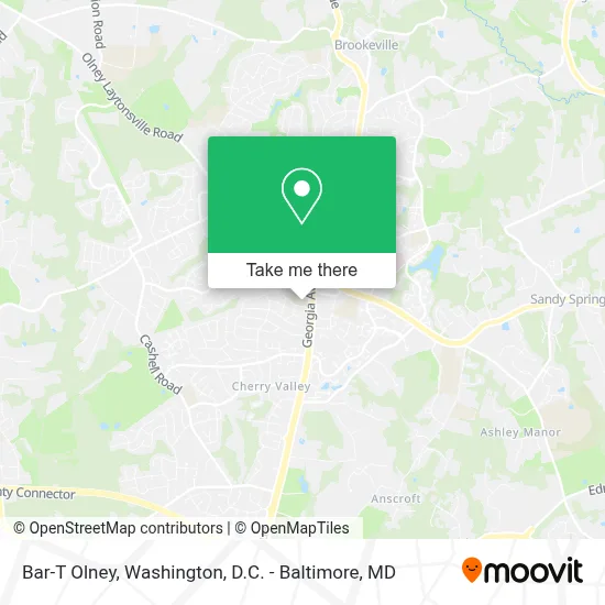 Bar-T Olney map