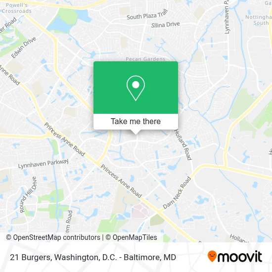 21 Burgers map