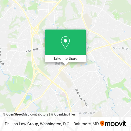 Phillips Law Group map