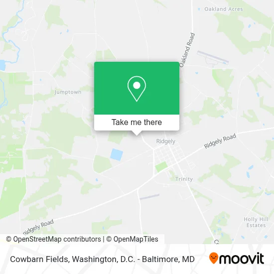 Cowbarn Fields map
