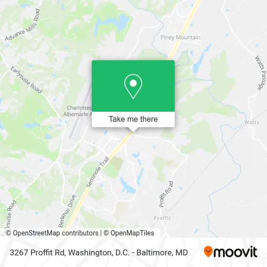 3267 Proffit Rd map