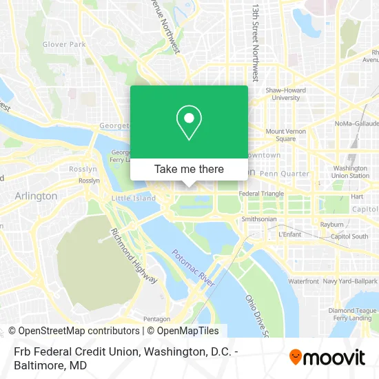 Frb Federal Credit Union map