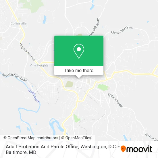 Adult Probation And Parole Office map