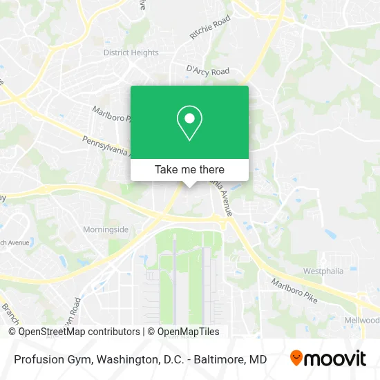 Profusion Gym map