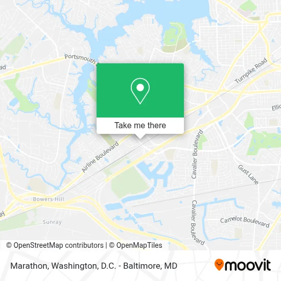 Marathon map
