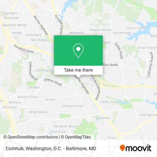 Coinhub map