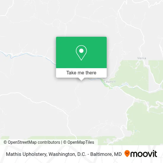 Mathis Upholstery map