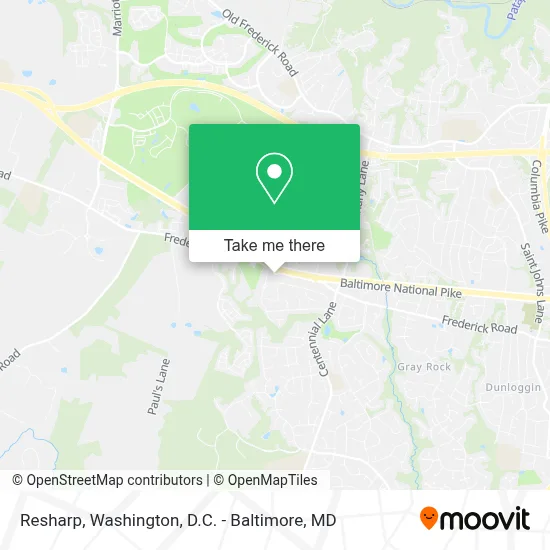 Resharp map