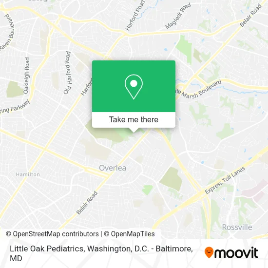 Little Oak Pediatrics map
