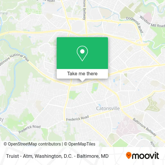 Truist - Atm map