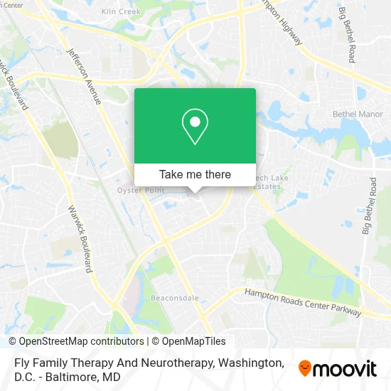 Fly Family Therapy And Neurotherapy map