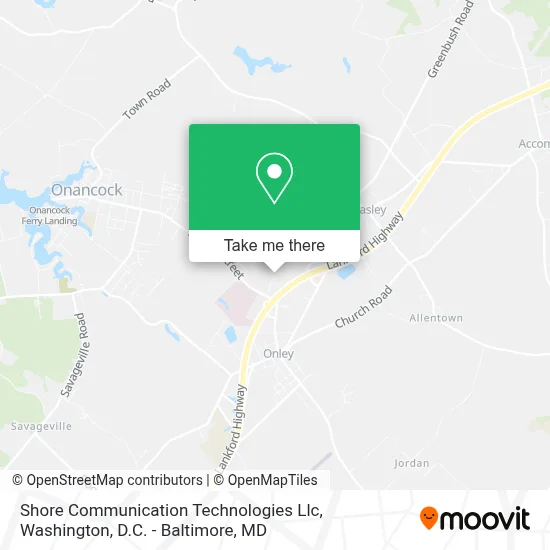 Shore Communication Technologies Llc map