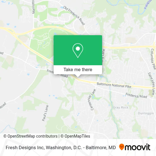 Fresh Designs Inc map