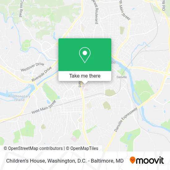 Children's House map