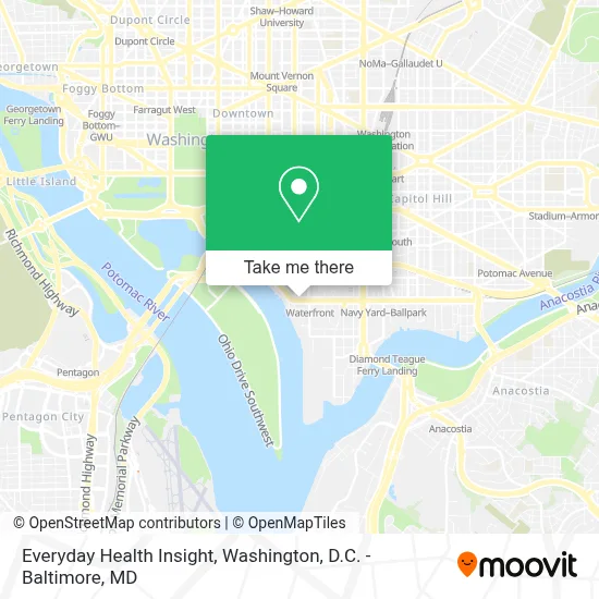 Everyday Health Insight map