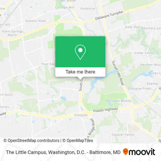 The Little Campus map