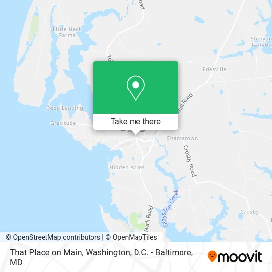 That Place on Main map