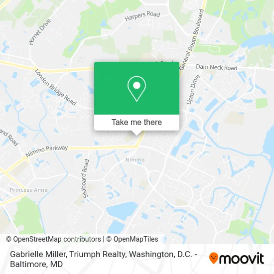 Gabrielle Miller, Triumph Realty map