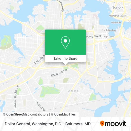 Dollar General map