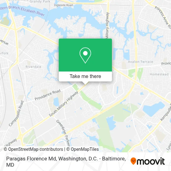 Paragas Florence Md map