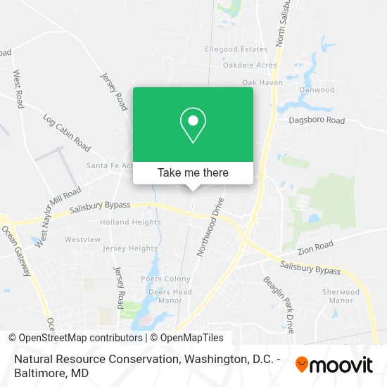 Natural Resource Conservation map