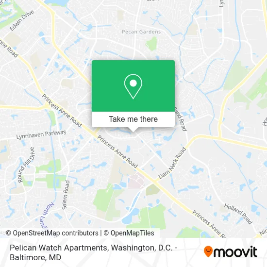 Pelican Watch Apartments map