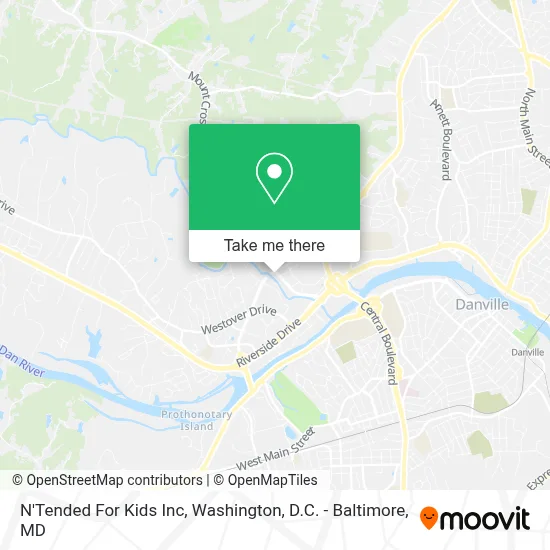 N'Tended For Kids Inc map