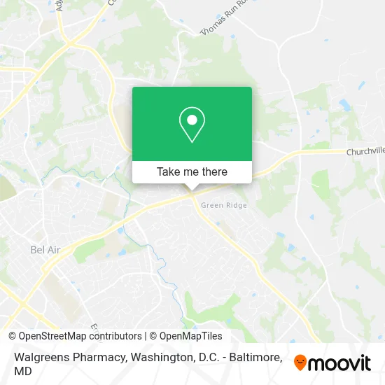 Walgreens Pharmacy map