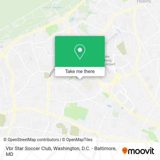 Vbr Star Soccer Club map