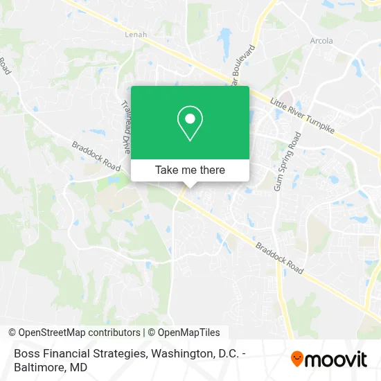 Boss Financial Strategies map