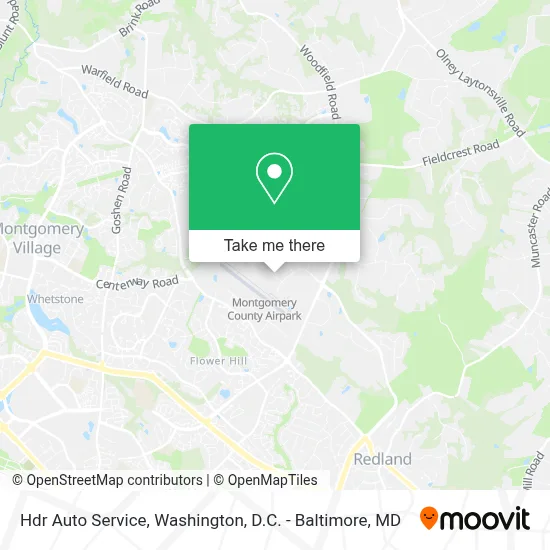 Hdr Auto Service map