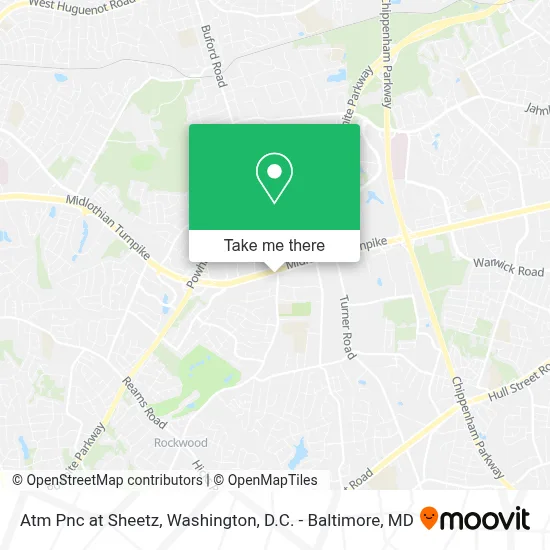 Atm Pnc at Sheetz map