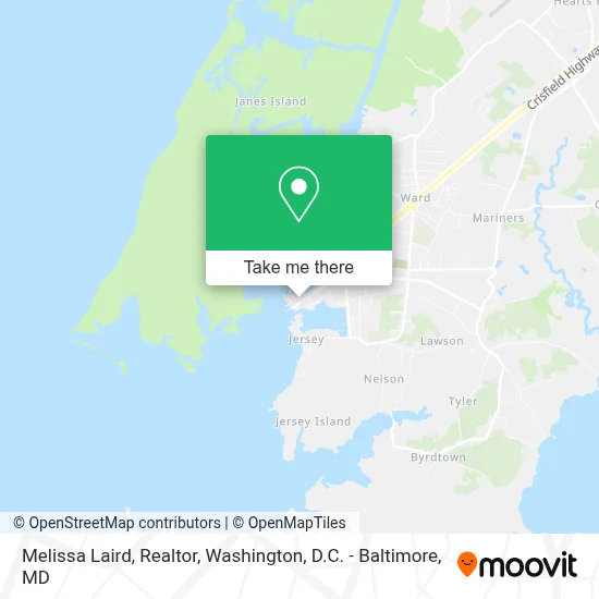 Melissa Laird, Realtor map