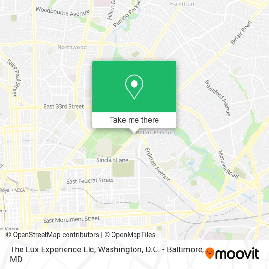 The Lux Experience Llc map