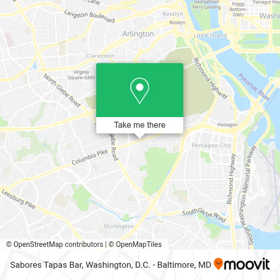 Sabores Tapas Bar map