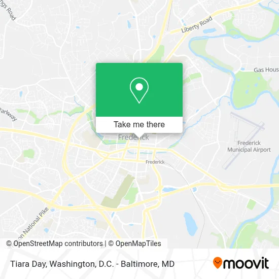 Tiara Day map