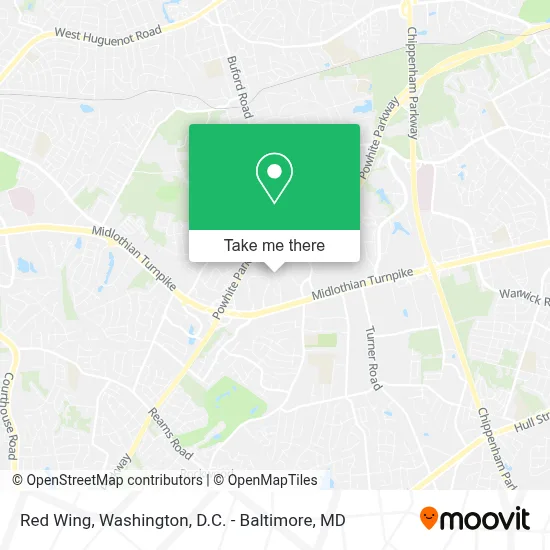 Red Wing map