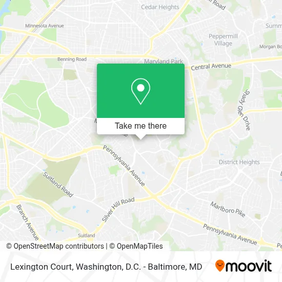 Lexington Court map