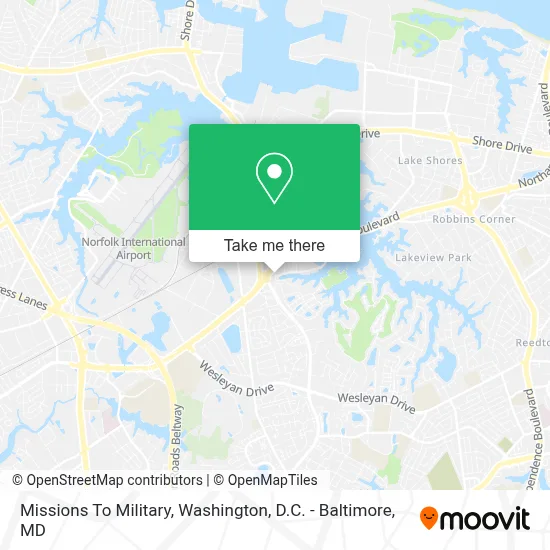 Missions To Military map