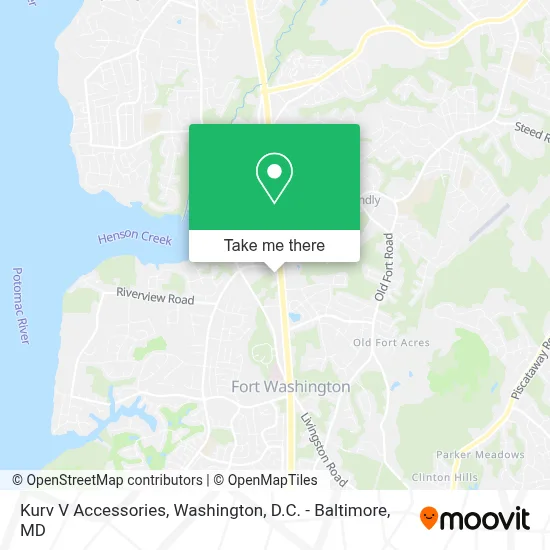 Kurv V Accessories map