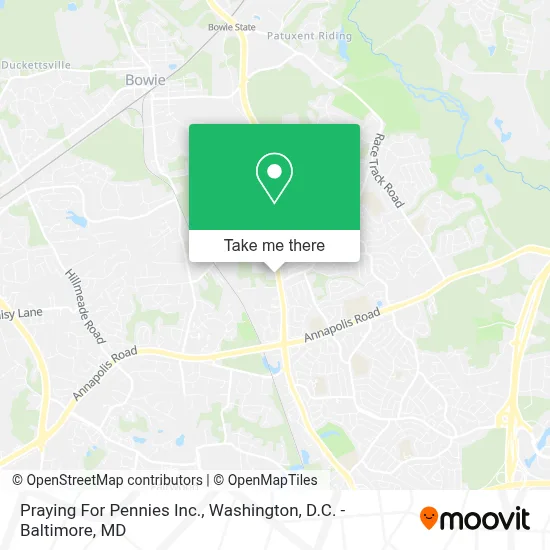 Praying For Pennies Inc. map