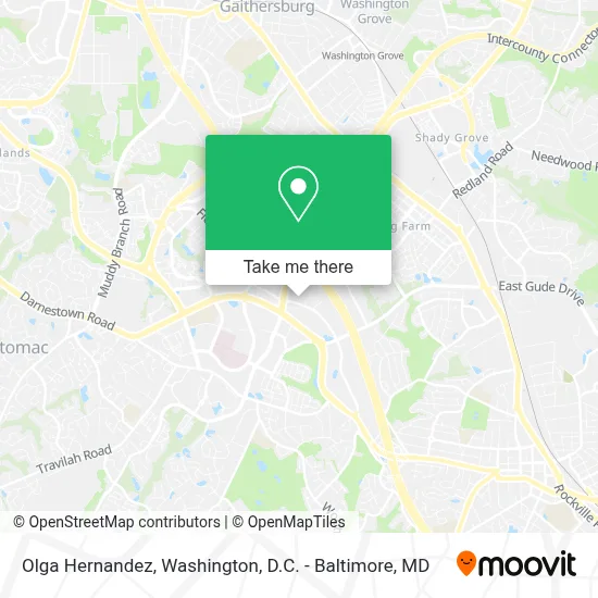 Olga Hernandez map