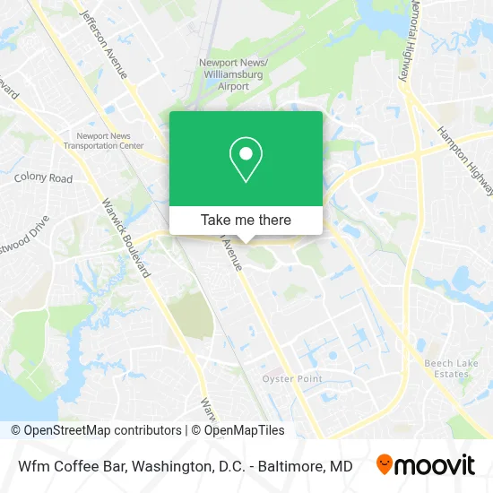 Wfm Coffee Bar map