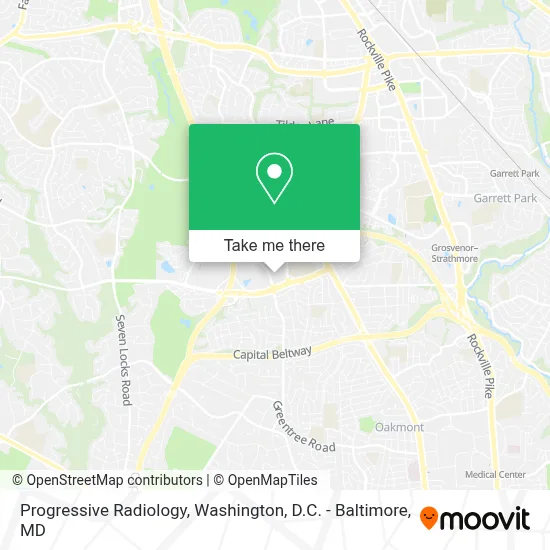 Progressive Radiology map