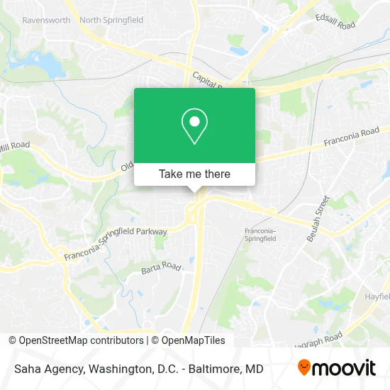 Saha Agency map