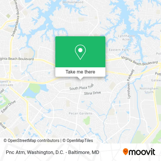 Pnc Atm map