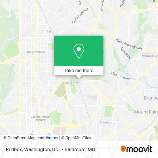 Redbox map