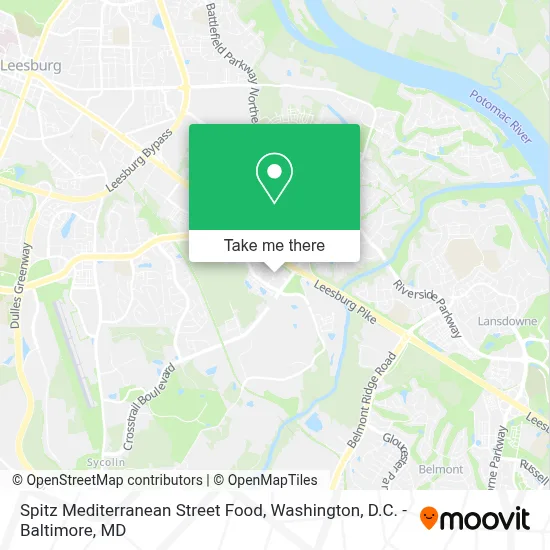 Spitz Mediterranean Street Food map