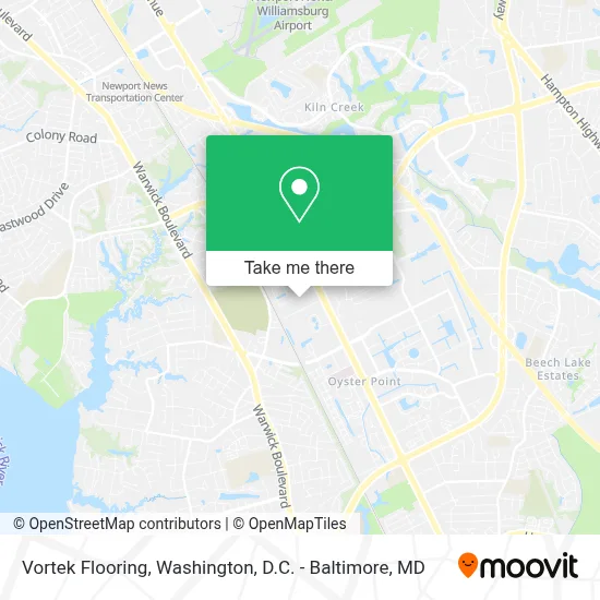 Vortek Flooring map