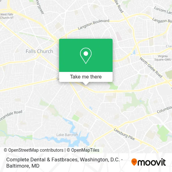 Complete Dental & Fastbraces map